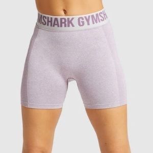 Gymshark Purple Marl/Grey Flex Shorts | Size Small